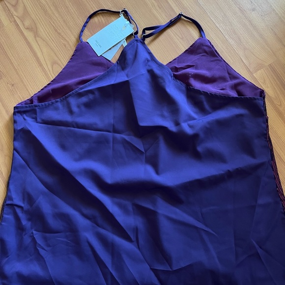 Grace Karin purple sequin top plus 2XL - Picture 5 of 6